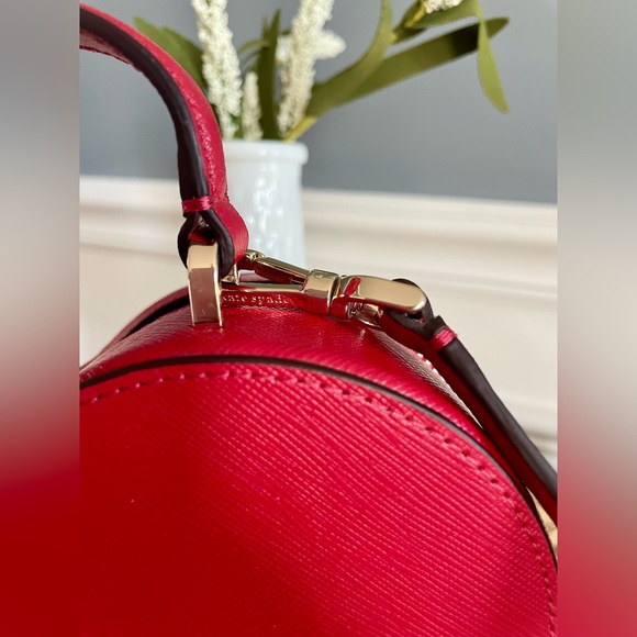 Kate Spade Red Heart-Shaped Bag - Picture 8 of 12